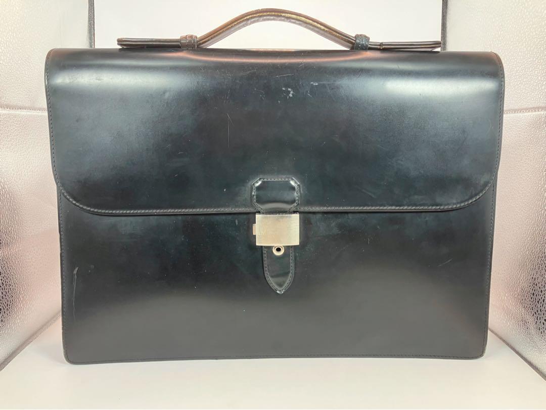 Dunhill ダンヒル ビジネスバッグ コンフィデンシャル 牛革