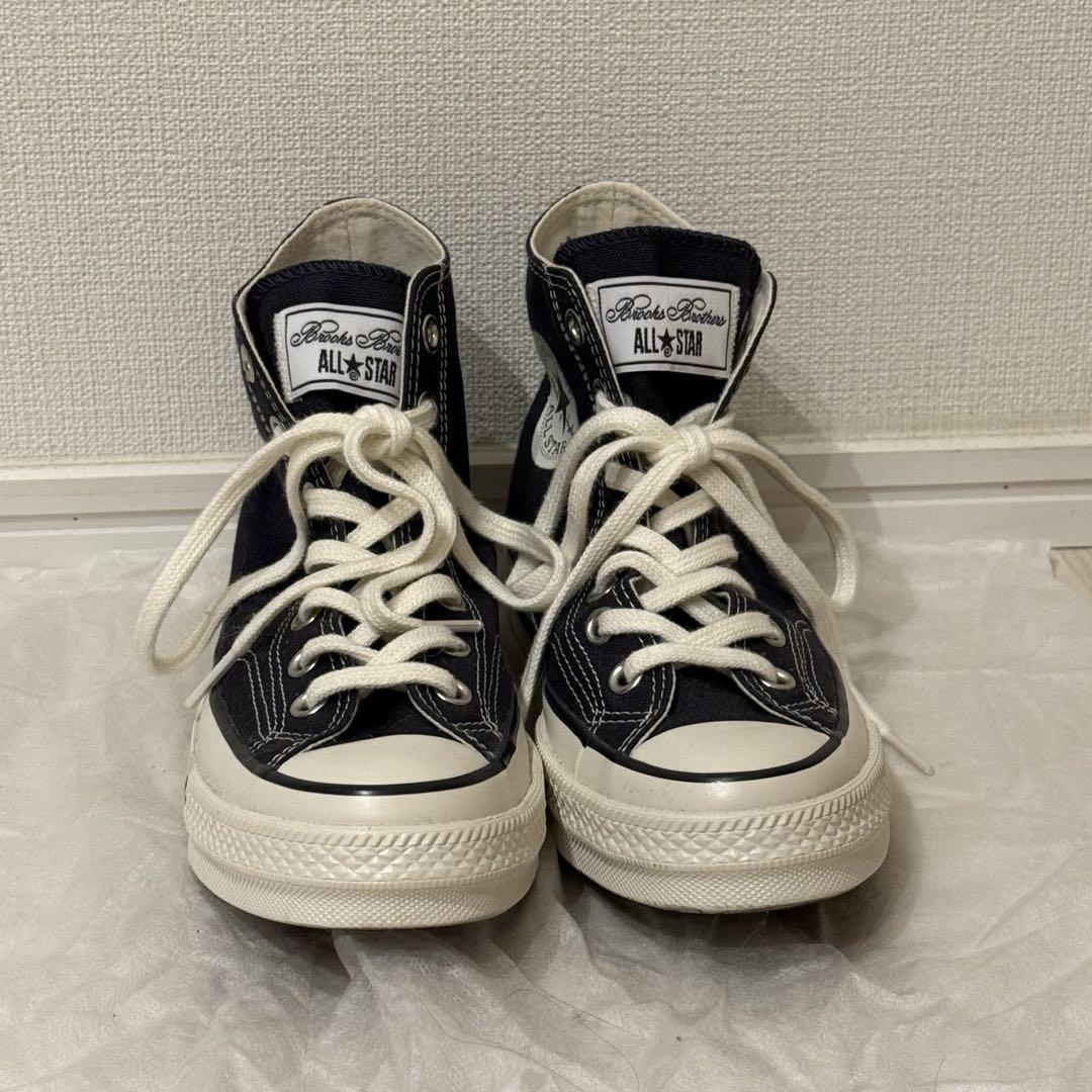 即完 Brooks Brothers×CONVERSEスニーカー - メルカリ