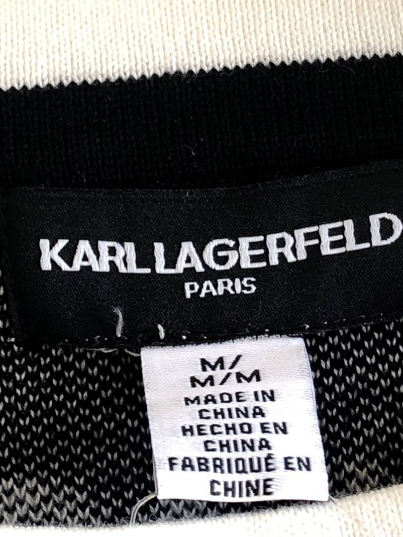 新品未使用タグ付き　今世紀巨匠　KARLLAGERFELD セーター