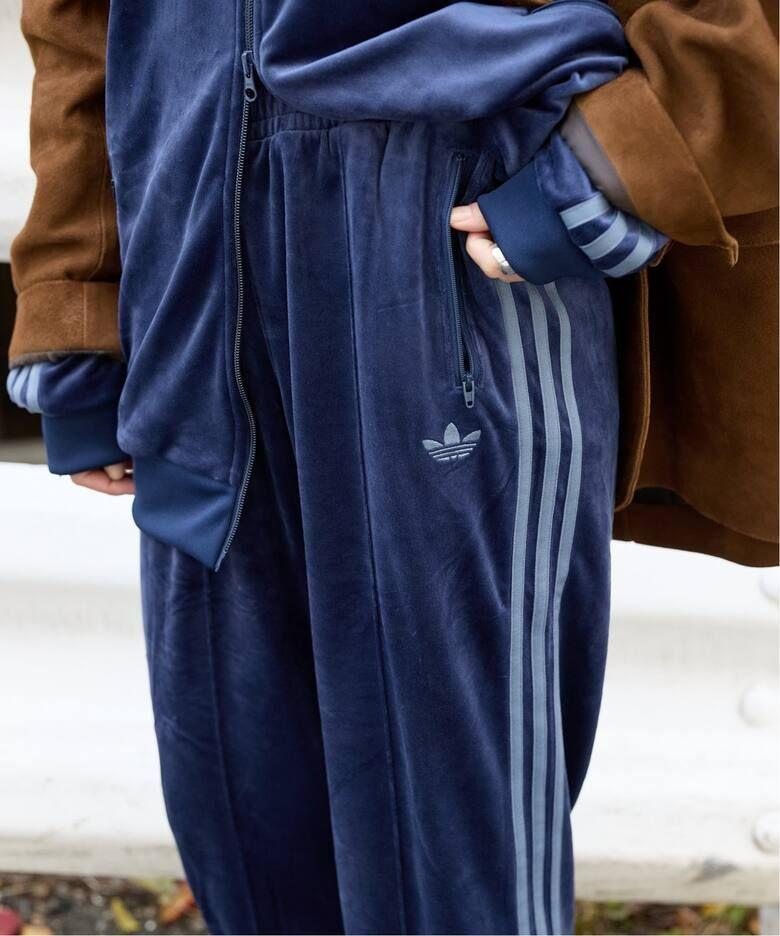 adidas originals アディダスオリジナルス トラックパンツ ベロア