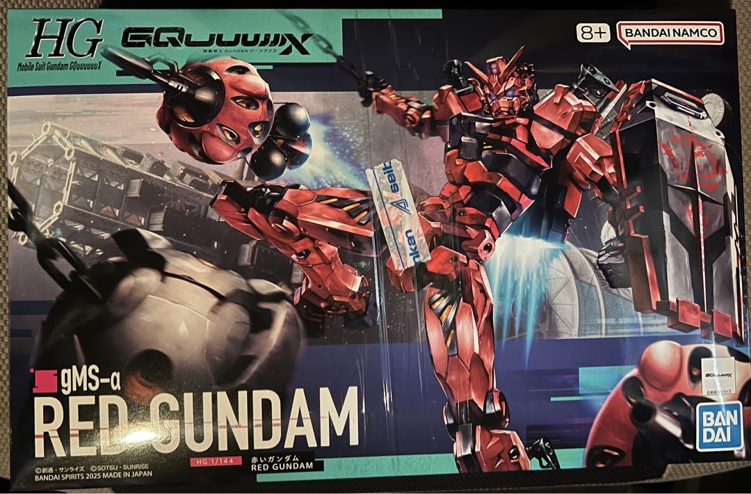 新品 未開封 HG gMS-a 赤いガンダム RED GUNDAM ガンプラ