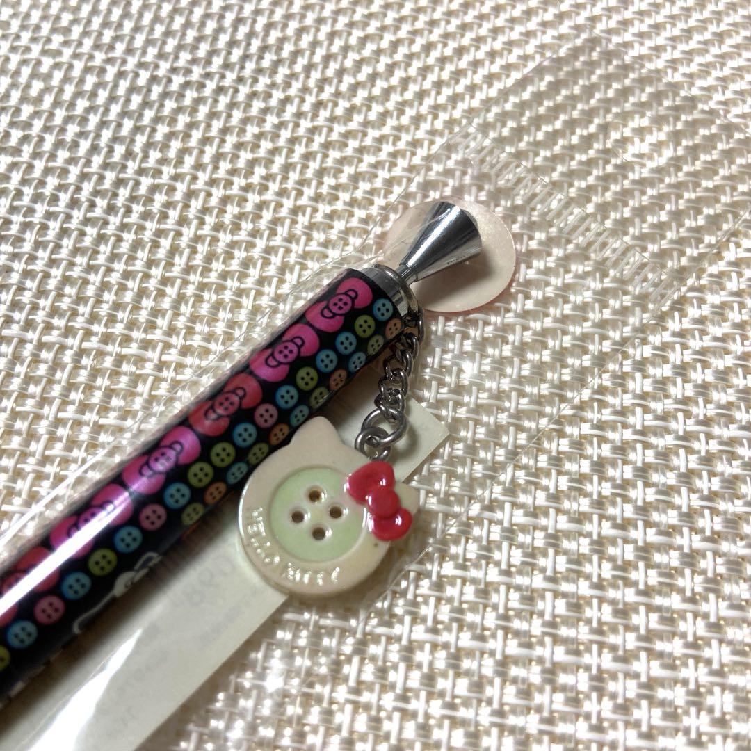 ご当地キティ　ボタンキティ　ボールペン&根付けストラップ