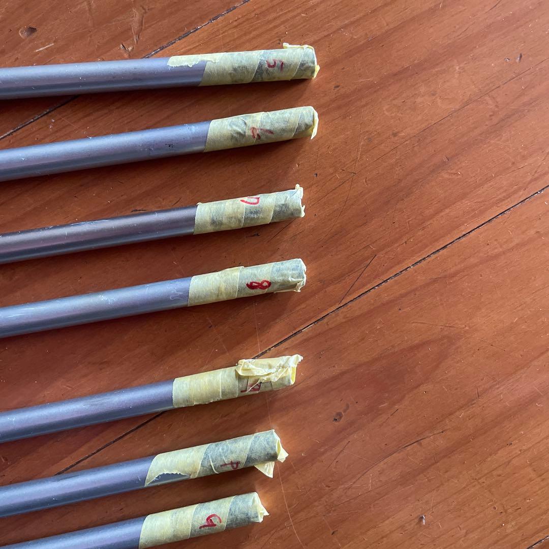 MCI80 S シャフト 7本セット MCI80 S シャフト 7本セット