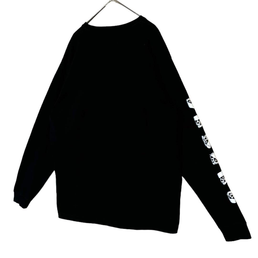 【美品】チャレンジャー×ネイバーフッド★ Mix Logo SkullロンT