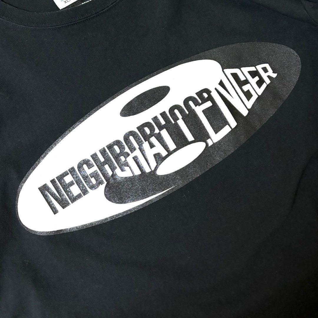【美品】チャレンジャー×ネイバーフッド★ Mix Logo SkullロンT
