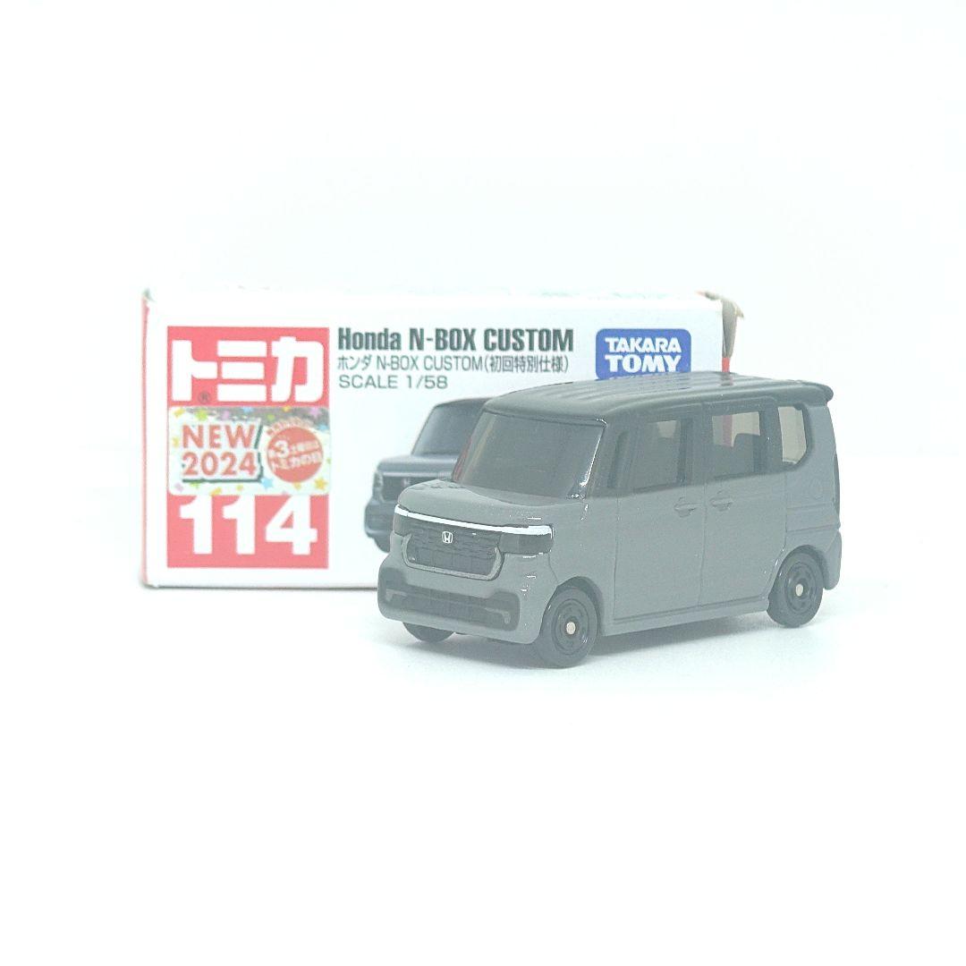 トミカ No.114 ホンダ N-BOX CUSTOM 初回特別仕様 3代目 - メルカリ