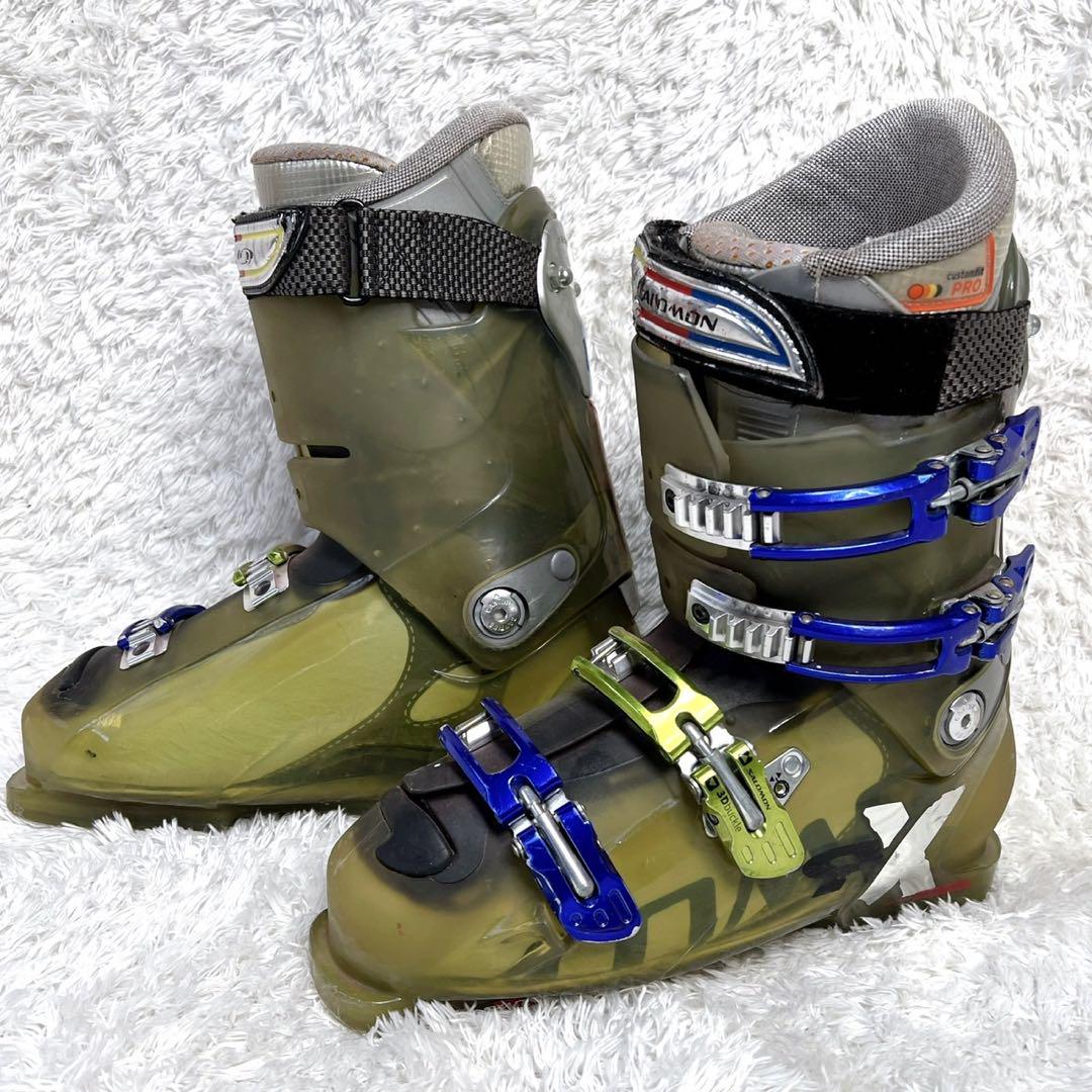 SALOMON XR CUSTOM MODEL スキーブーツ サロモン XR 青 スキーブーツ