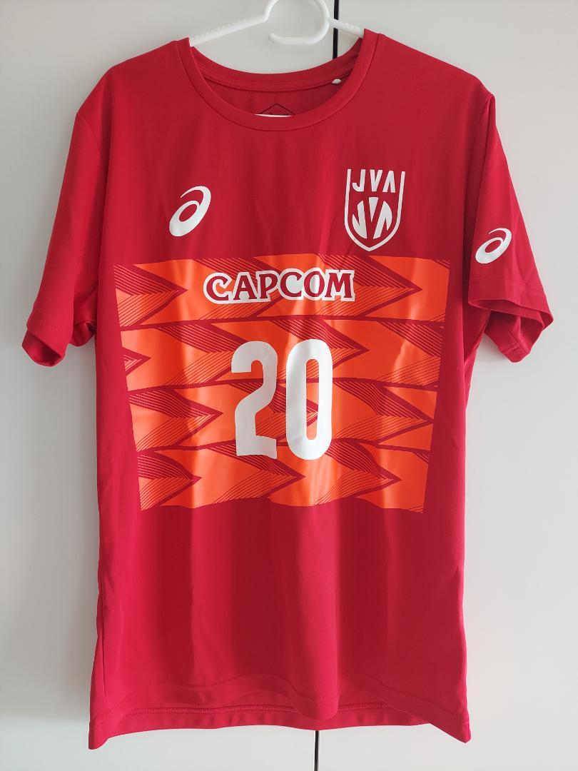 山本智大選手　JVA CAPCOMデザインTシャツ 20