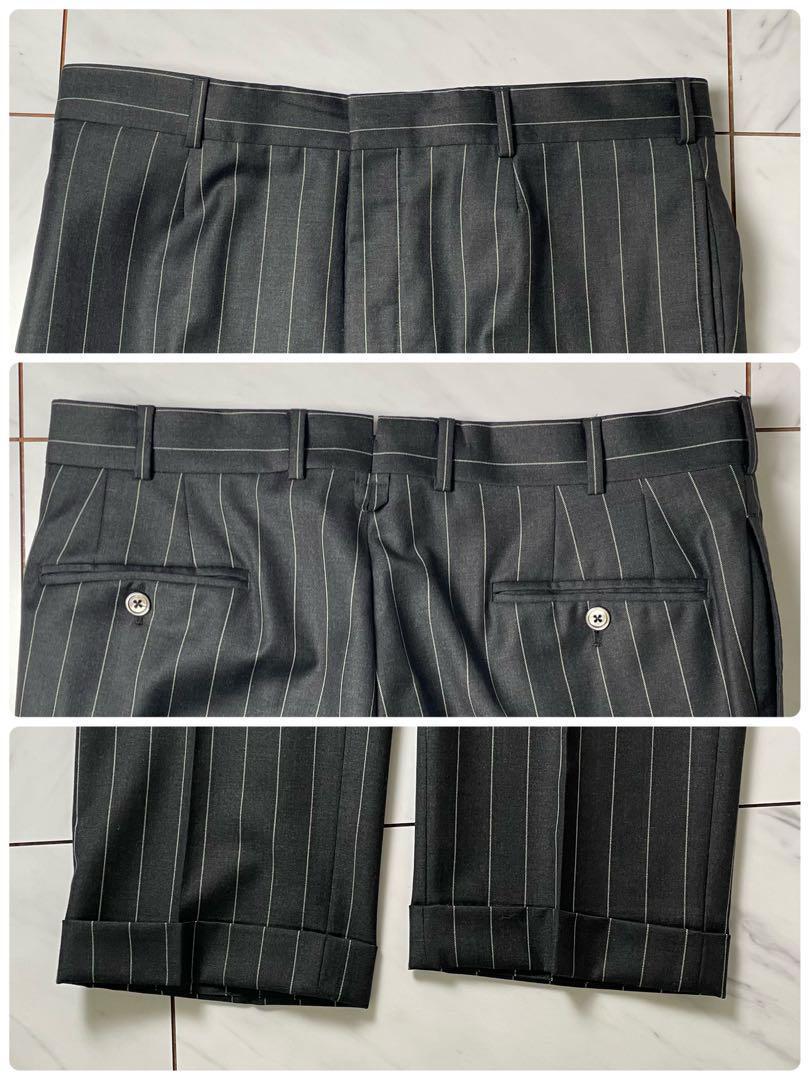 美品 ブラックフリース by トムブラウン チョークストライプ スーツ 美品 ブラックフリース by トムブラウン チョークストライプ
