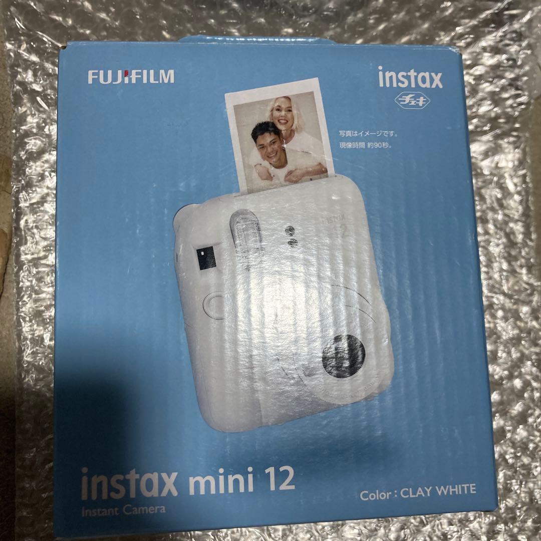 Fujifilm instax mini 12 新品未開封　ホワイト