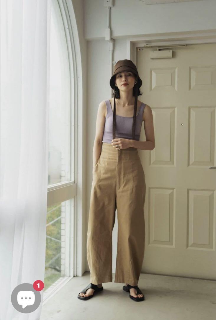 Knuthmarf high waist laceup pantsクヌースマーフ