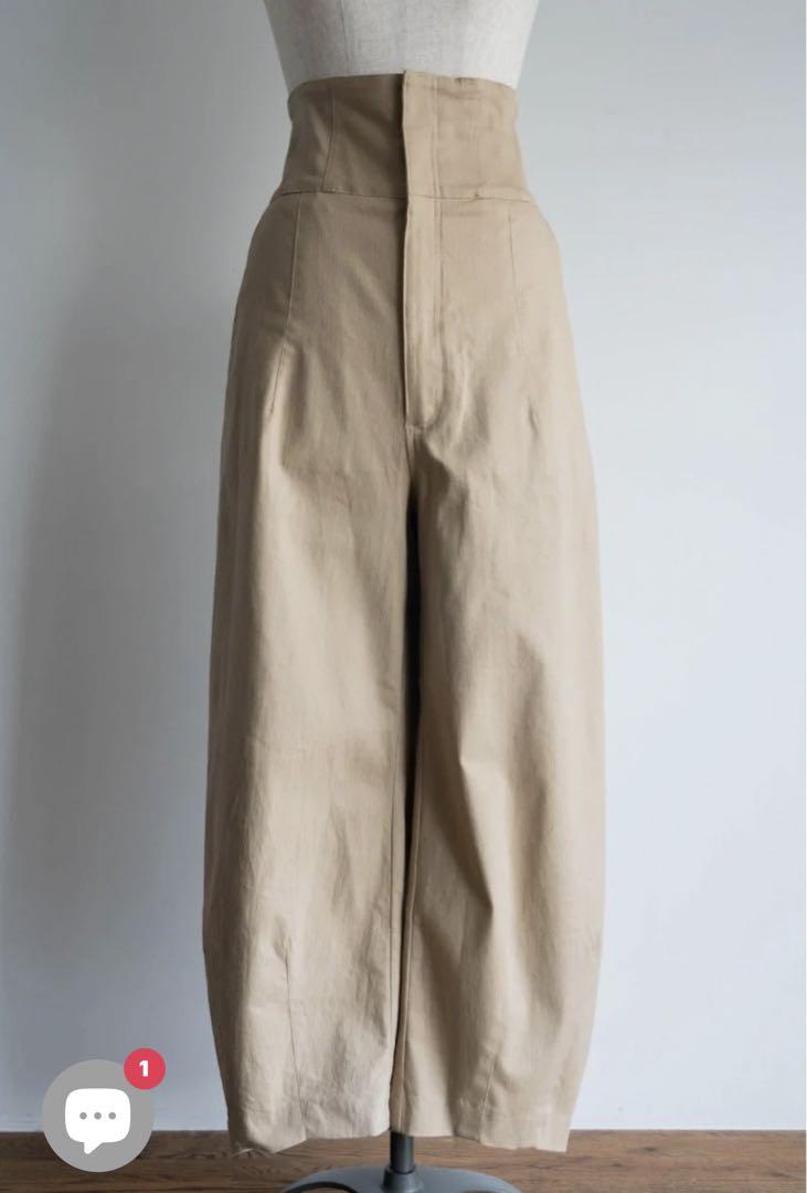 Knuthmarf high waist laceup pantsクヌースマーフ