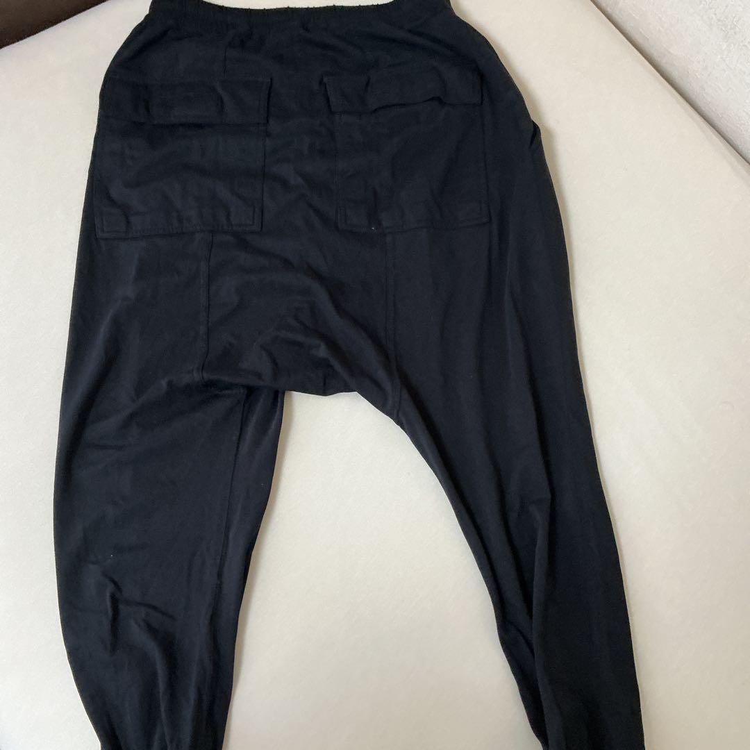 2025春大特価セール！ DRKSHDW RickOwens 18FW メルカリ - XS ブラックサルエルパンツ パンツ