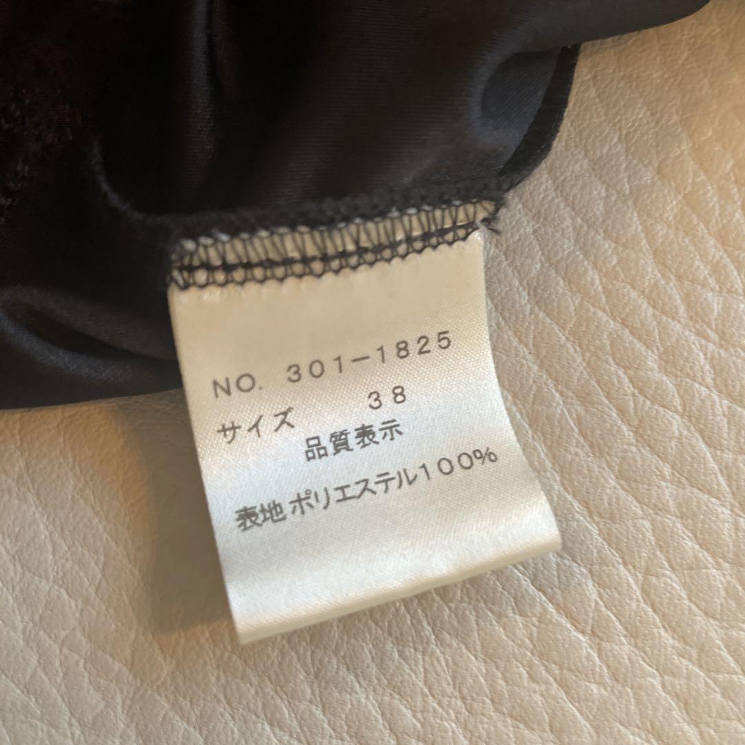 新品　総シフォン半袖ワンピース