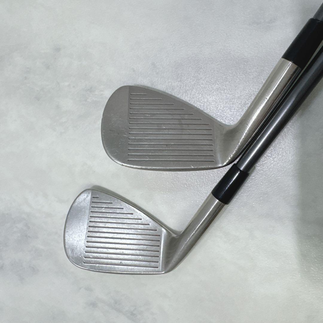 MP-5 ホワイトサテン仕上げ 限定 FORGED 9番 PWアイアン2本セット