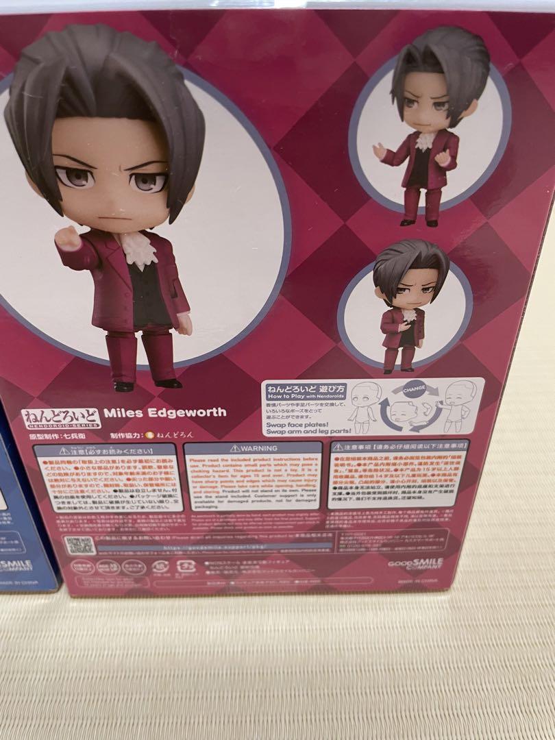 逆転裁判 ねんどろいど 成歩堂龍一 御剣怜侍｜コミック・アニメ