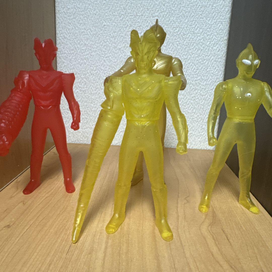 ウルトラマン半透明ソフビ 4体セット