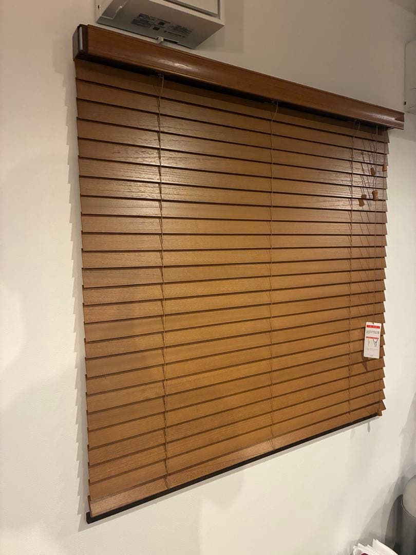 木製ブラインド 幅1230×丈1170 木製ブラインド 幅1230×丈1170