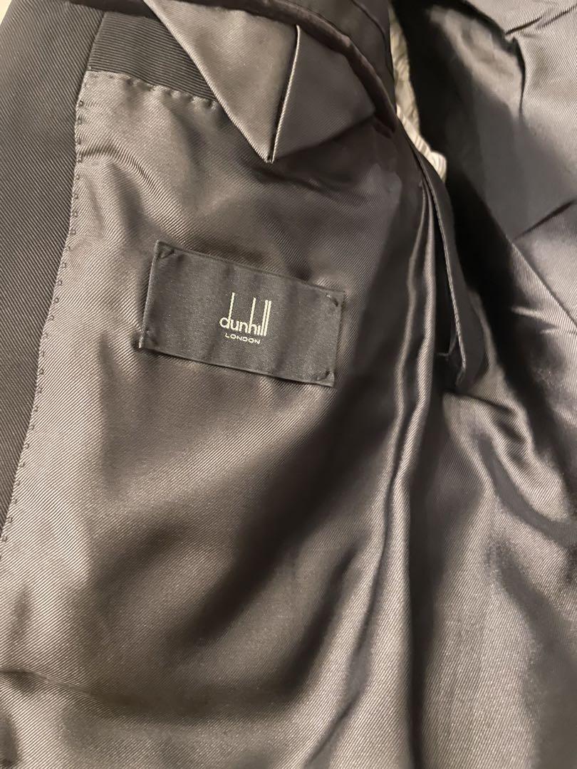 【美品】dunhill ダンヒル ベロアタキシード ジャケット ブラウン