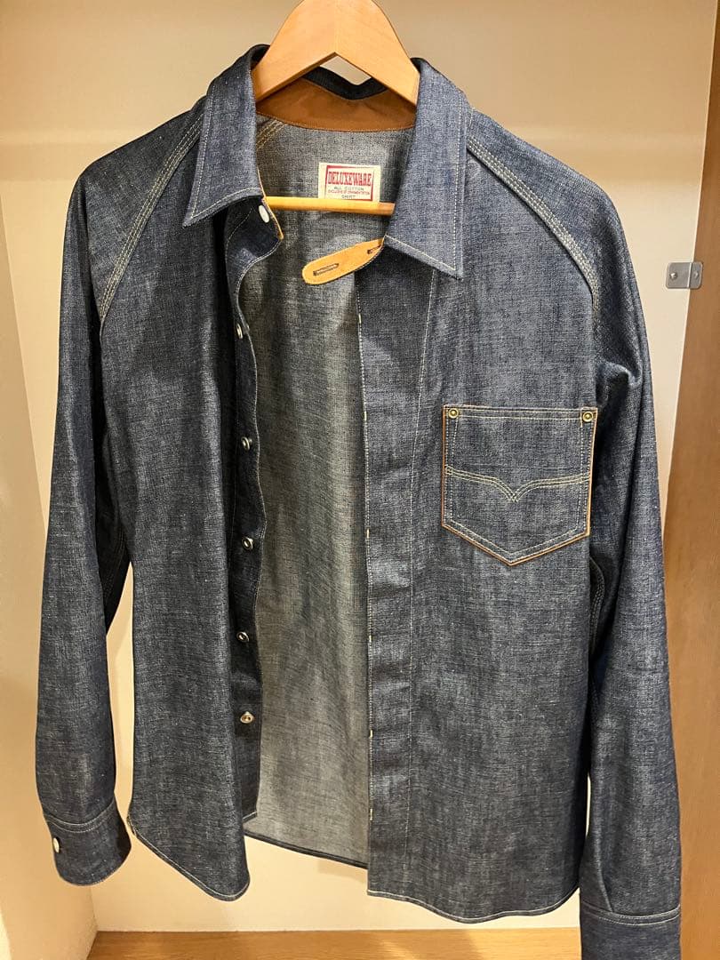 Deluxeware(デラックスウエア) 40s DENIM SHIRT