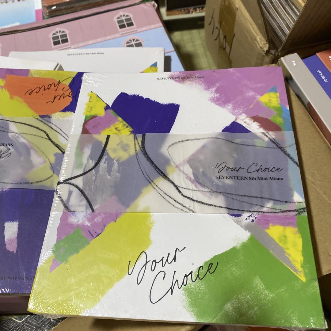 SEVENTEEN your choice アルバム 3形態 まとめ売り セブチ