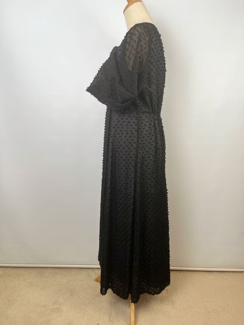 ノーリーズ ソフィー グラデドットジャガードワンピース 38 新品タグ付き ノーリーズ ソフィー グラデドットジャガードワンピース 38 新品タグ付き