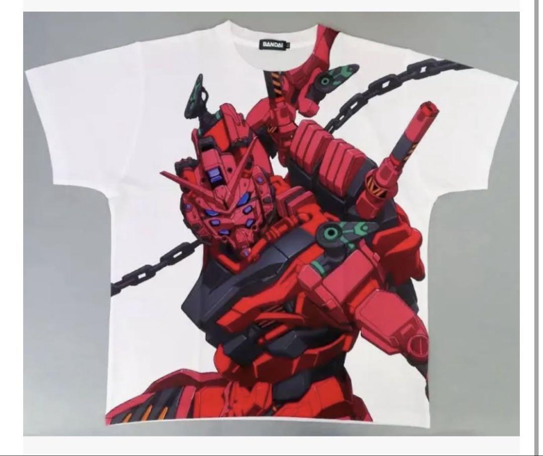ジークアクス　赤いガンダム　フルパネルTシャツ
