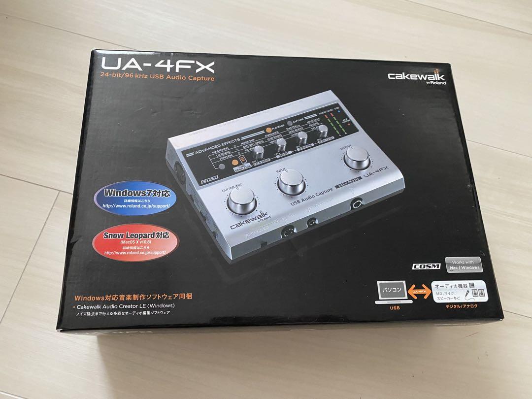 Cakewalk UA-4FX USB Audio Captureアンプ