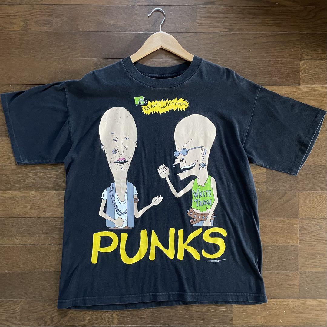 ヴィンテージ　90s Tシャツ　Beavis butthead punks