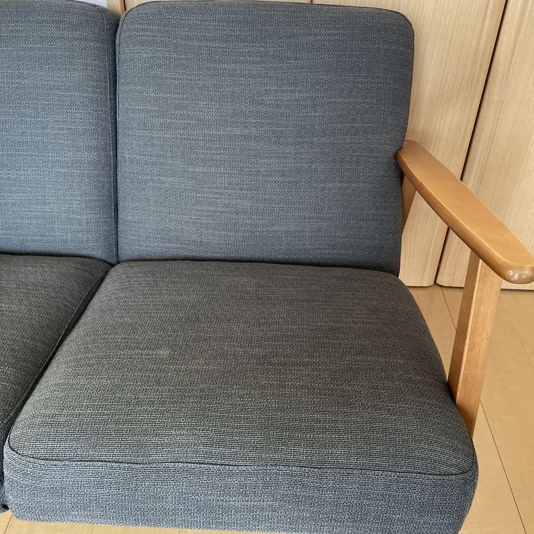 IKEA 2人掛けソファ EKENÄSET エーケネーセット（IKEA 脆