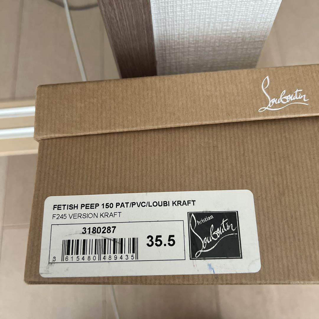 Christian Louboutin オープントゥハイヒール