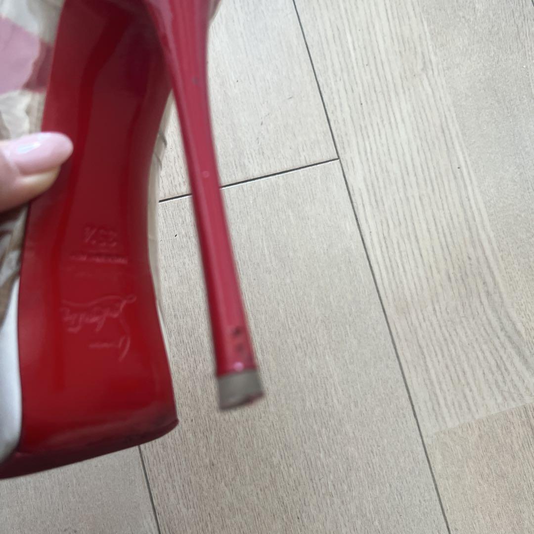 Christian Louboutin オープントゥハイヒール