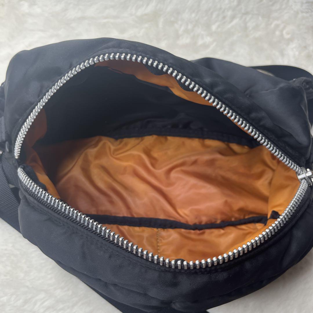 ✨外観美品✨PORTER タンカー ボディバッグ 2way ブラック