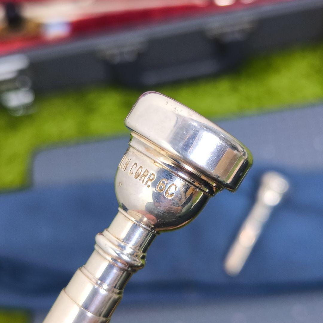 YAMAHAシルバー トランペット YTR−136 本体