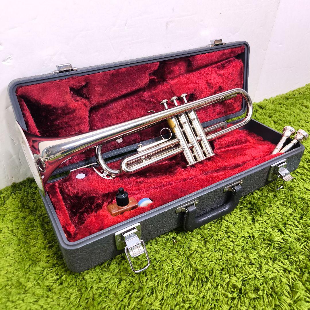 YAMAHAシルバー トランペット YTR−136 本体