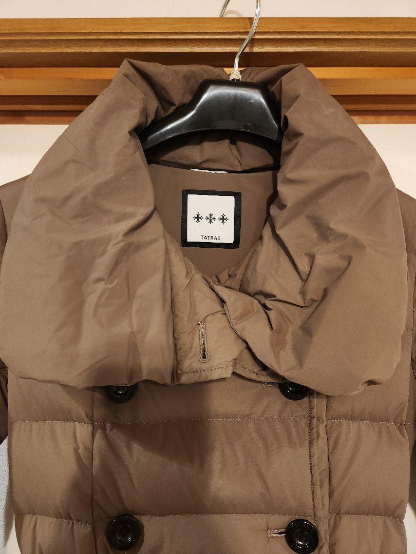 美品　タトラス　TATRAS 　ダウンコート　TERESA　テレサ　カーキ
