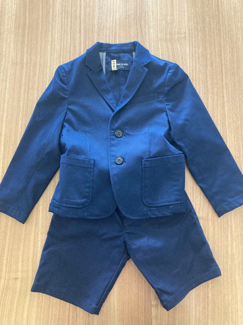 驚きの価格が実現!】 コムサ 子供 フォーマルスーツ 上下ネクタイ