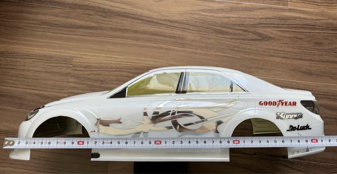 トヨタ　マークx ラジコン　ボディー　1/10