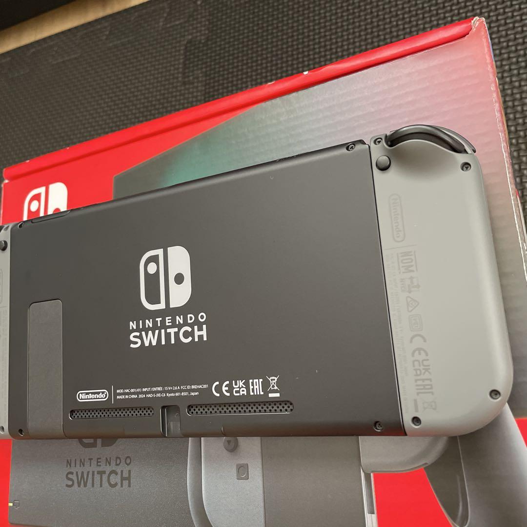 Nintendo Switch グレー本体 Joy-Con付き 付属品完備 美品