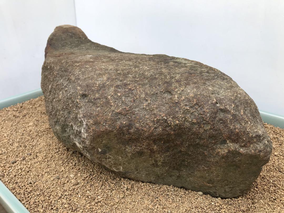 鞍馬石 本鞍馬石 鬼鞍馬 11,4kg 加茂七石 庭石 鑑賞石 水石 自然