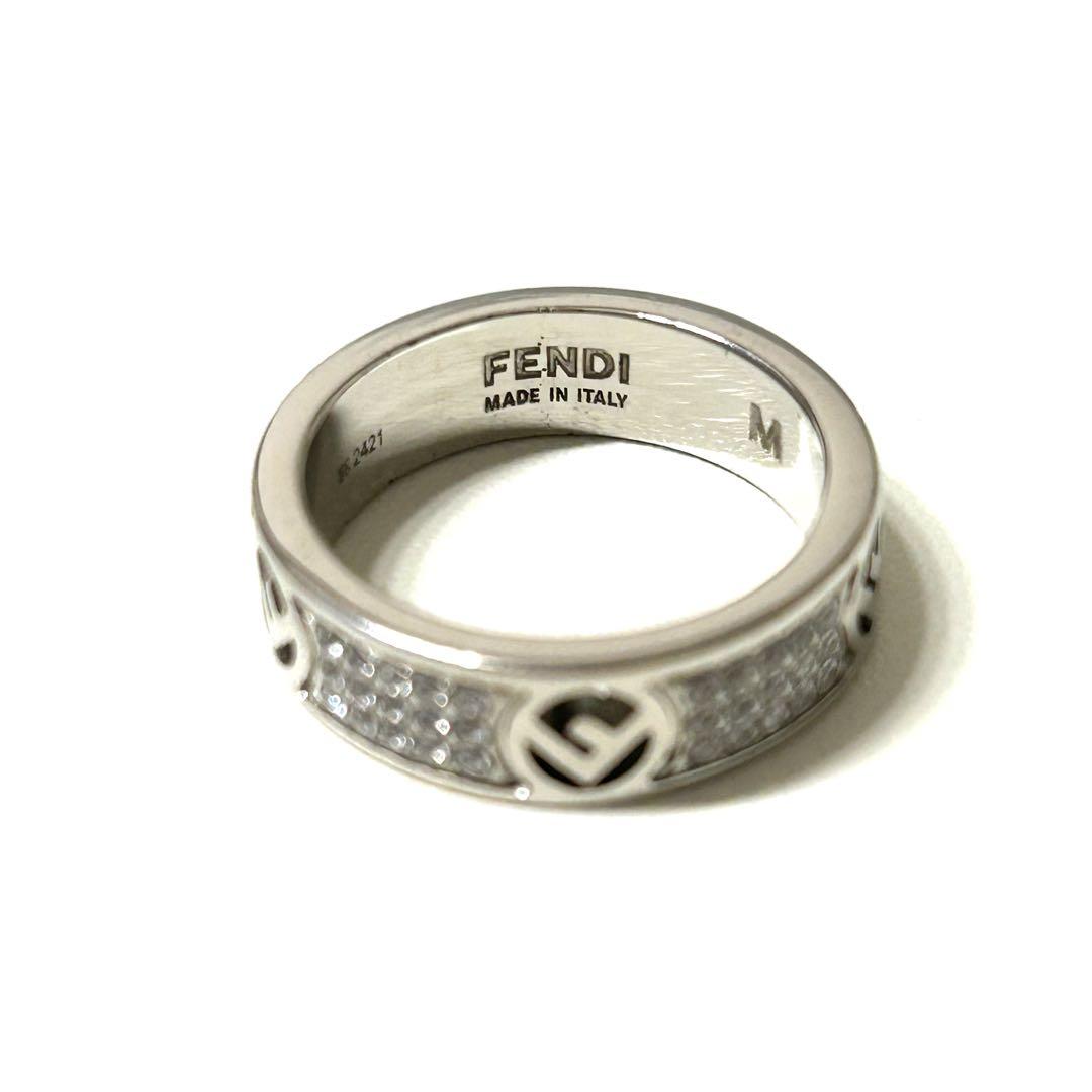 【激レア】FENDI フェンディ エフイズ リング サイズ M (約15号) エフイズフェンディリング - メルカリ