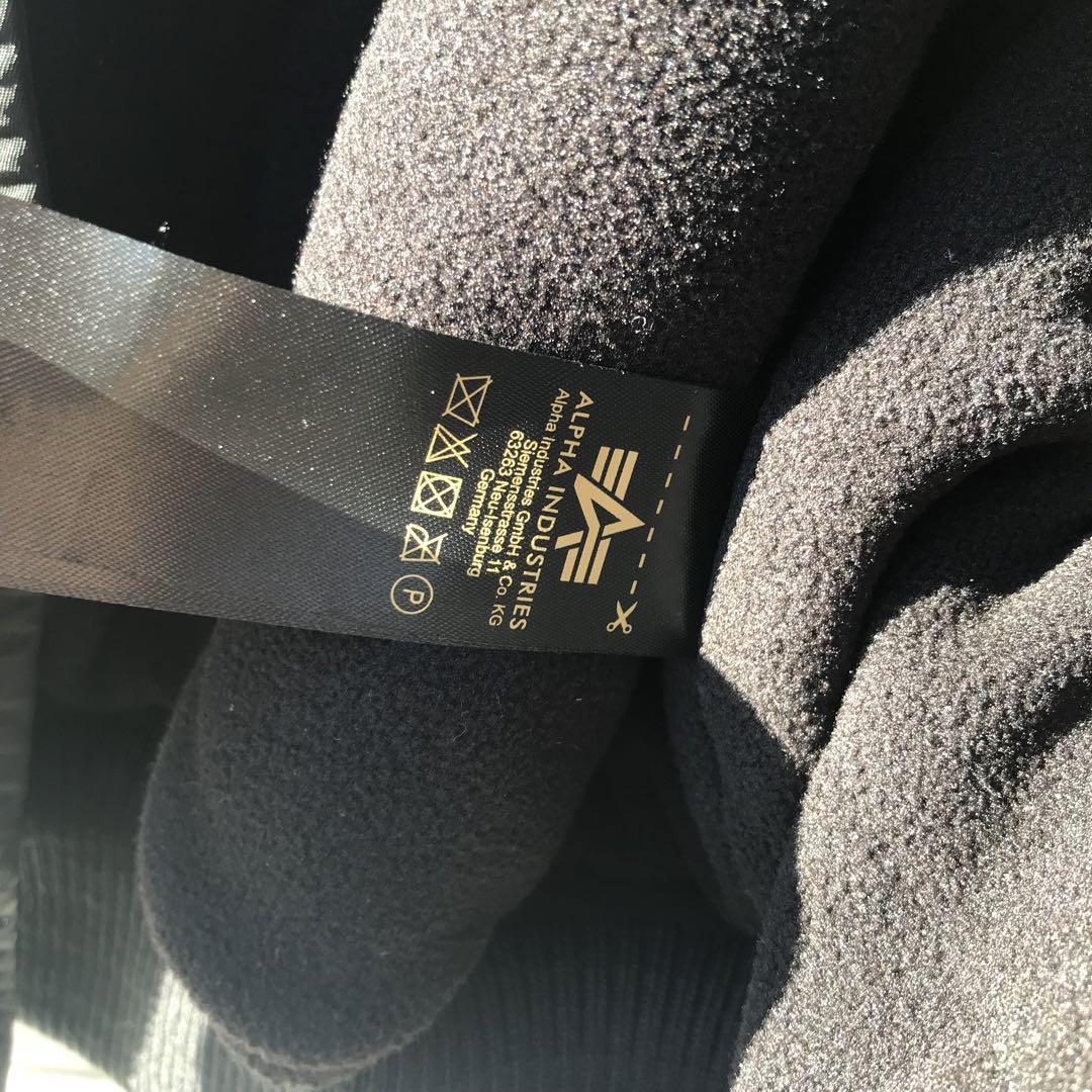 アルファ　ma-1 Polar Vest　S　ブラック
