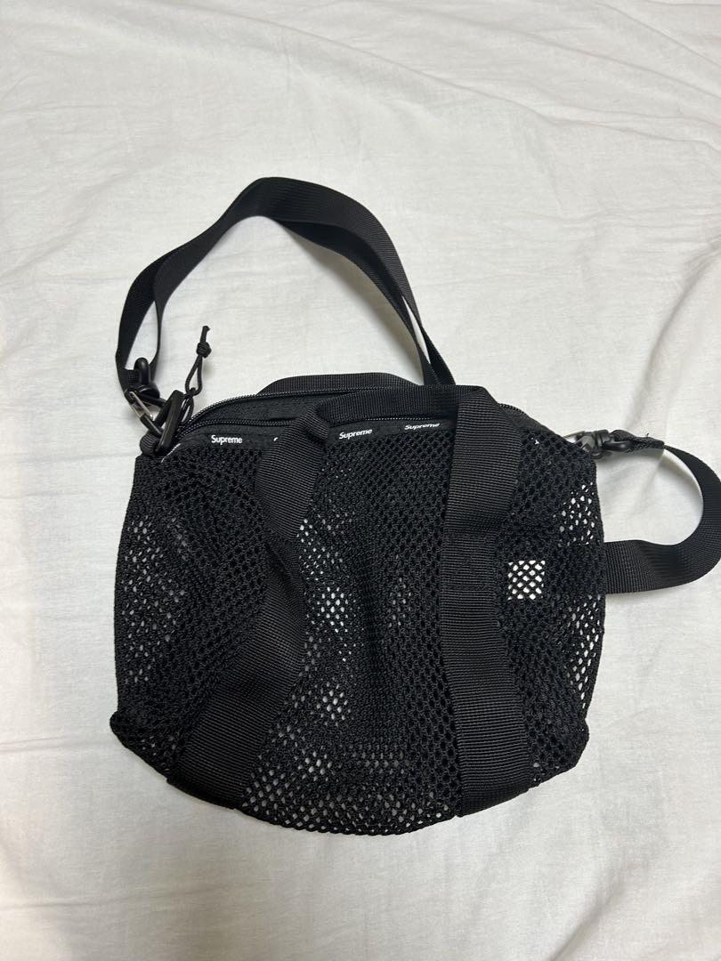 supreme 23ss MeshMini Duffle Bag 美品　ブラック