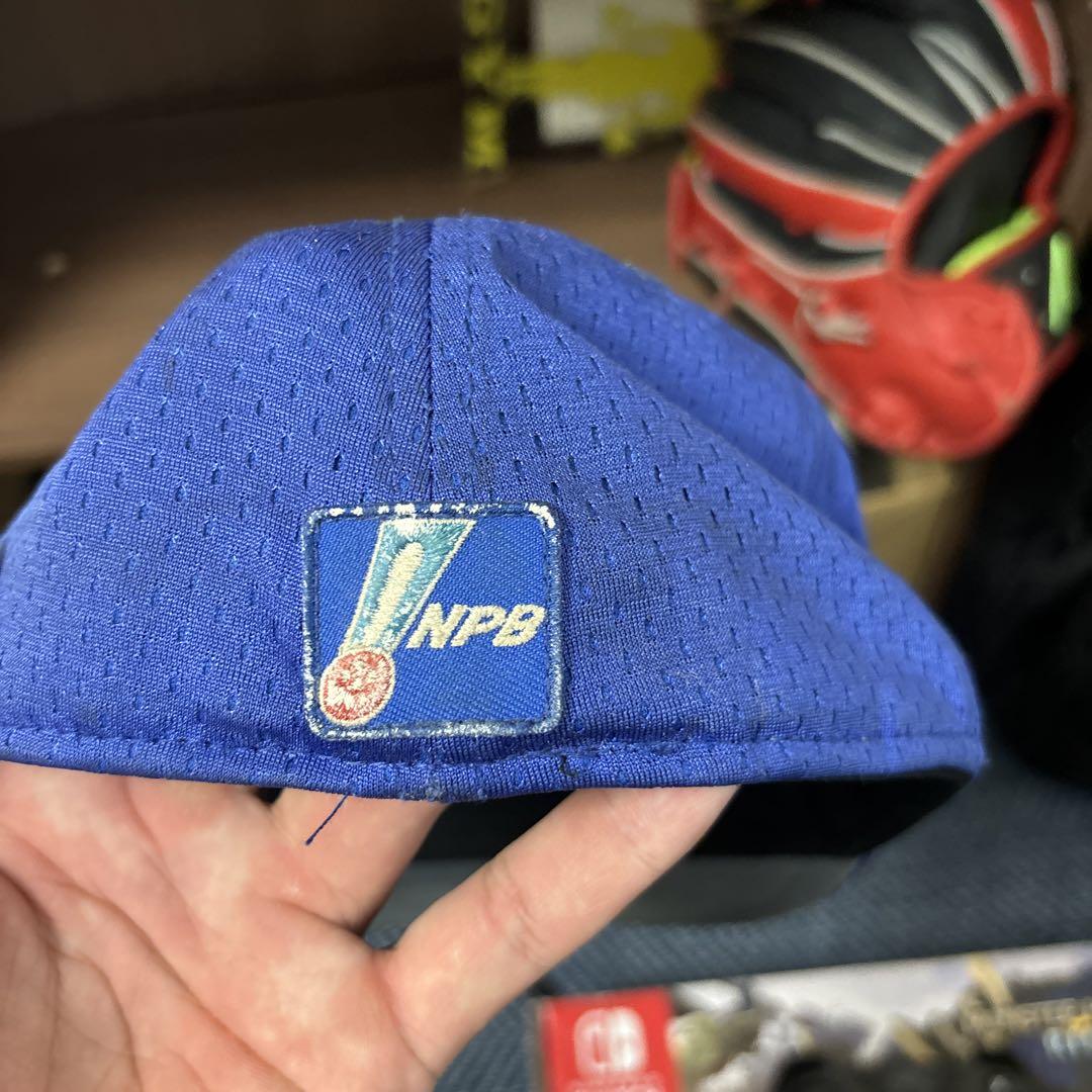 青色 Yマーク メッシュキャップ NPBロゴ