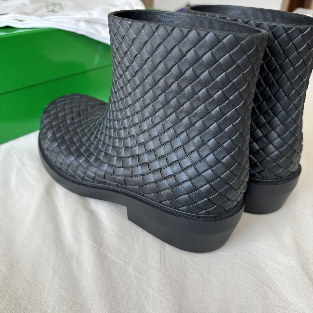 41 ボッテガ　BOTTEGA VENETA ブラック　パドル　ブーツ　26cm