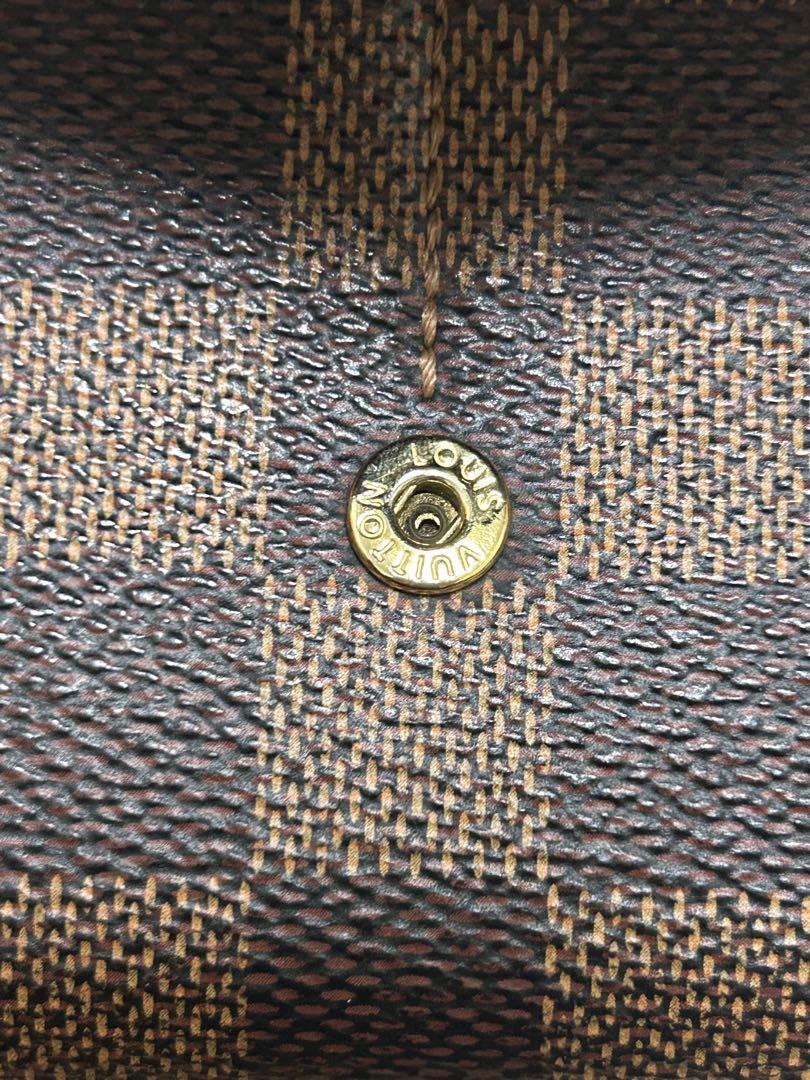 【美品】LOUIS VUITTON ダミエ ポルトフォイユ サラ 長財布