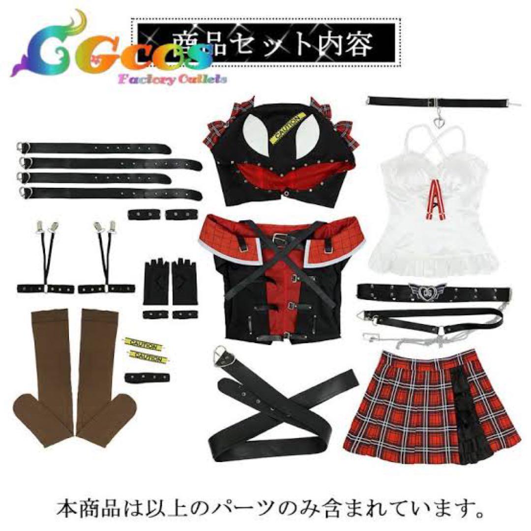 沙花叉クロヱ コスプレ衣装 画像3