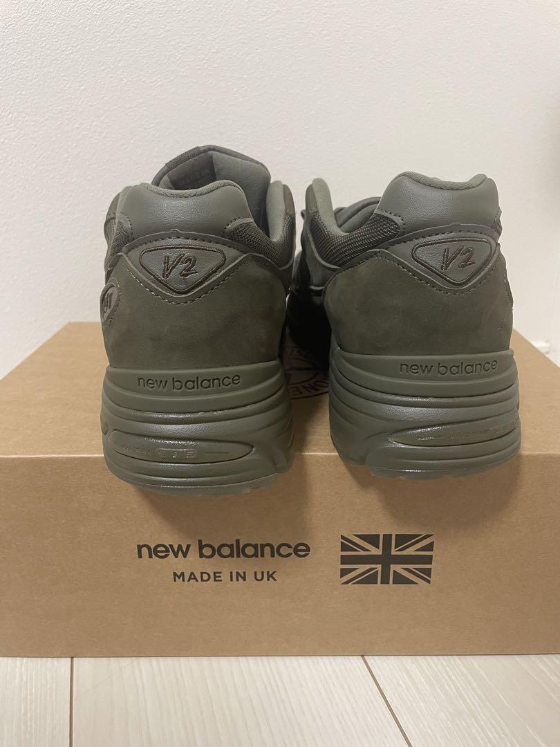 本日限定ストーンアイランドNewBalance991V2オリーブグリーン UK製