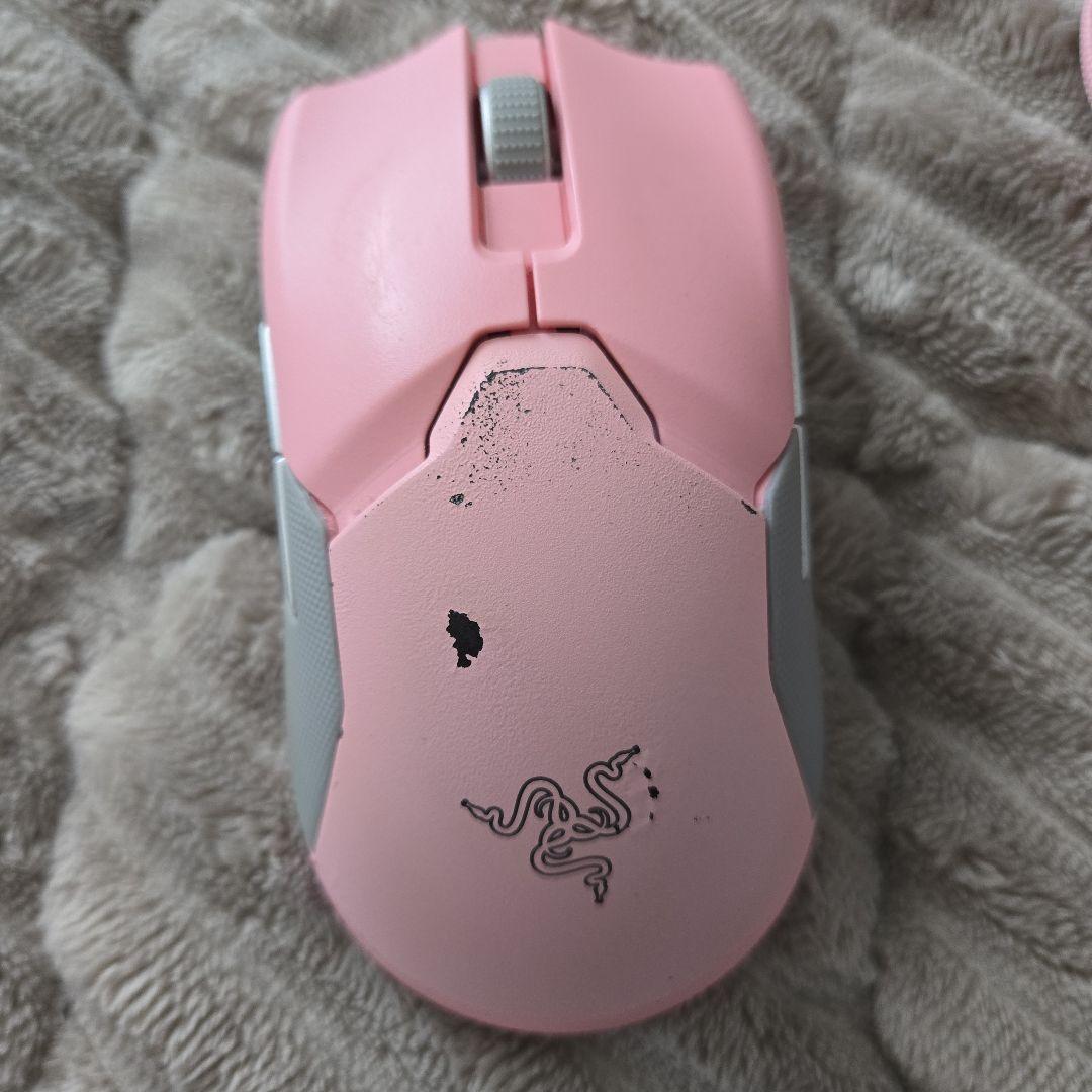 Razer Viper Ultimate ピンク マウス（充電ドック付き箱なし） Amazon.co.jp: Razer Viper Ultimate Quartz Pink ワイヤレス