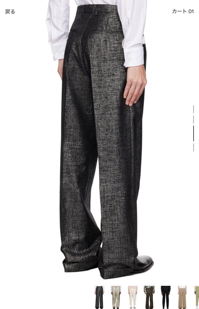 DRIES VAN NOTEN スラックス グレー 2007724A0099 ドリス ヴァン ノッテン DRIES VAN NOTEN DRIES VAN NOTEN 長袖